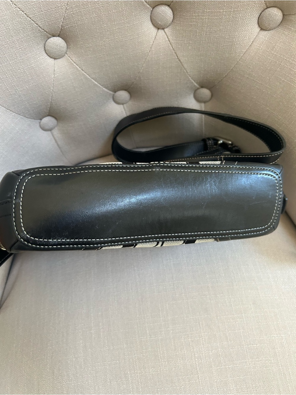 Coach Canvas Crossbody Bag in Black and gray - Picture 5 of 13